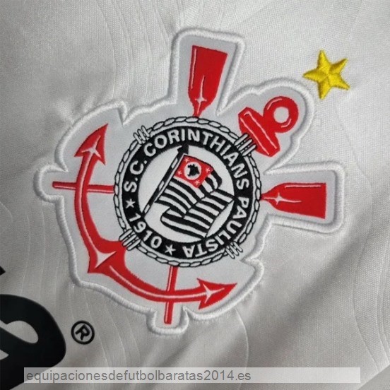 Nuevo 1ª Camiseta Corinthians Paulista Retro 1992 1994 Blanco Baratas